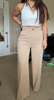 wide leg women's dress pants