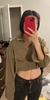 cropped blouses for women summer spring