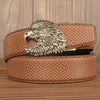 Men’s Full Grain Leather Belt with Eagle Buckle