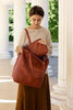 Large Genuine Leather Tote Bag