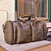 Genuine Leather Travel Duffel Bag