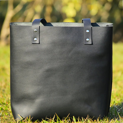 Leather Tote Bag Large Carry On