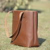 Leather Tote Bag Large Carry On
