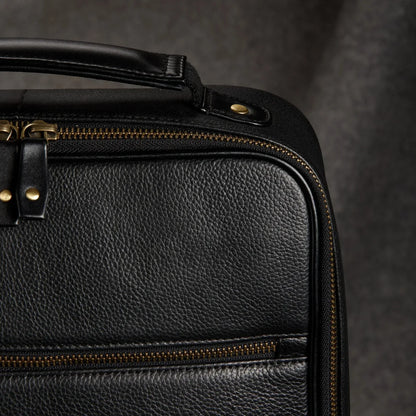 mens leather backpack leather laptop backpack for men