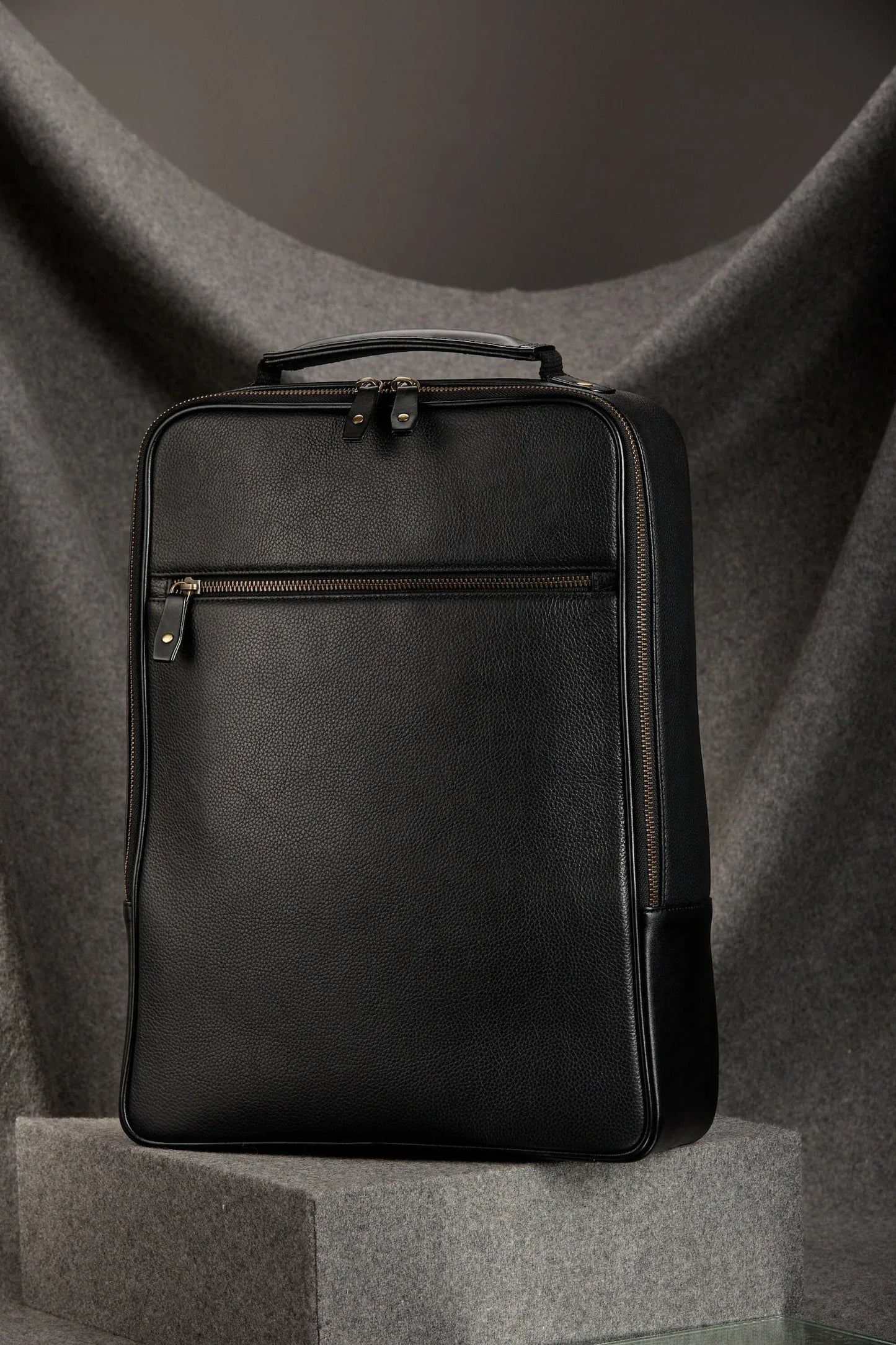 mens leather backpack leather laptop backpack for men