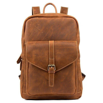 Genuine Leather Backpack for Men