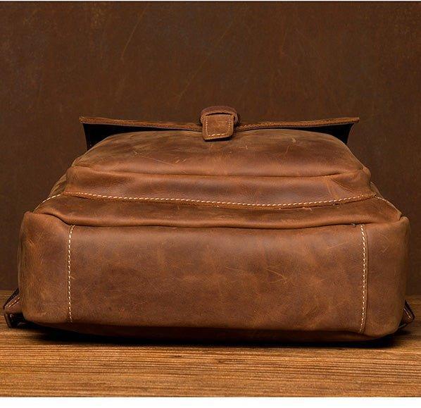 Genuine Leather Backpack for Men