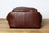 leather backpack for men mens leather laptop backpack