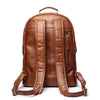 Genuine Leather Backpack Cowhide Travel Laptop Backpack