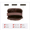genuine cowhide leather phone holster crossbody bag