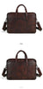 Full Grain Leather Messenger Bag for Men
