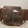 Leather Messenger Bag For Men Laptop Work Crossbody Briefcase