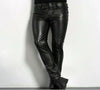 Men Leather Pant Trousers for Biker
