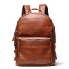 Genuine Leather Backpack Cowhide Travel Laptop Backpack