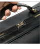 Leather Laptop Messenger Bag for Men with Business Travel Storage