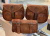 Leather Motorcycle Saddlebags Pouch Leather Panniers