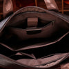 Leather Office Bag for Men 14 Inch Laptop Briefcase