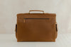 Leather Briefcase Bag Brown Laptop Work Messenger Office Bag