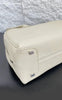 Women's Cowhide Leather Shoulder Bag with Zip Top