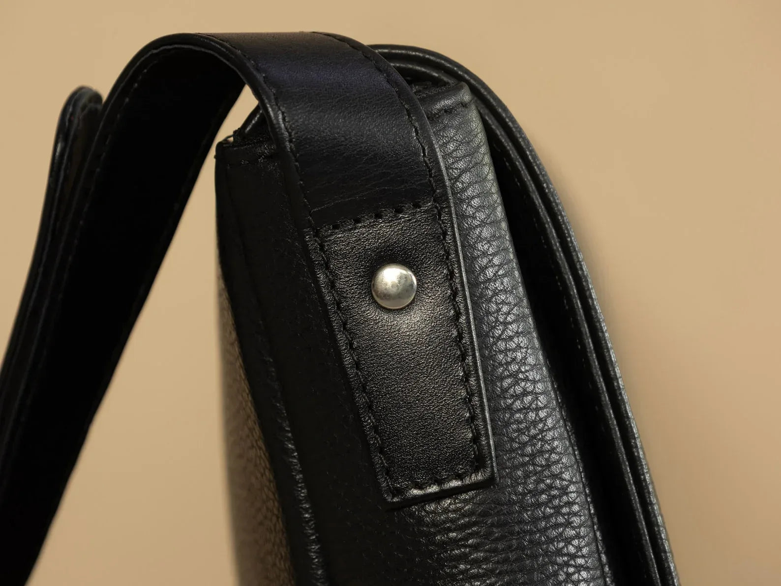 Leather Messenger Bag For Men Adjustable Strap Laptop Work Bag