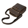 Mens Genuine leather messenger bag crossbody