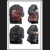 Real Leather Travelling Backpack