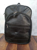Black Leather Laptop Bag for Work and Daily Use