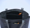 Leather Tote Bag With Compartments For Work Women