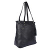 Leather Tote Bag With Pockets Work Tote For Women
