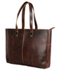 Leather Work Tote for Women Laptop Carry Bag