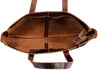 Leather Work Tote for Women Laptop Carry Bag