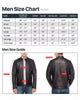 button up leather shirts for men