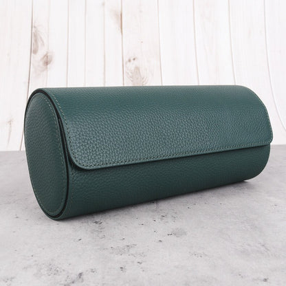leather watch case travel roll organizer box
