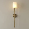 Natural Marble Wall Lamp Modern Brass Wall Light