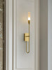 Modern Brass Wall Sconce Minimalist Copper Wall Lamp
