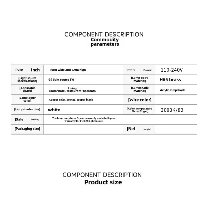 Modern Brass Wall Sconce Minimalist Copper Wall Lamp