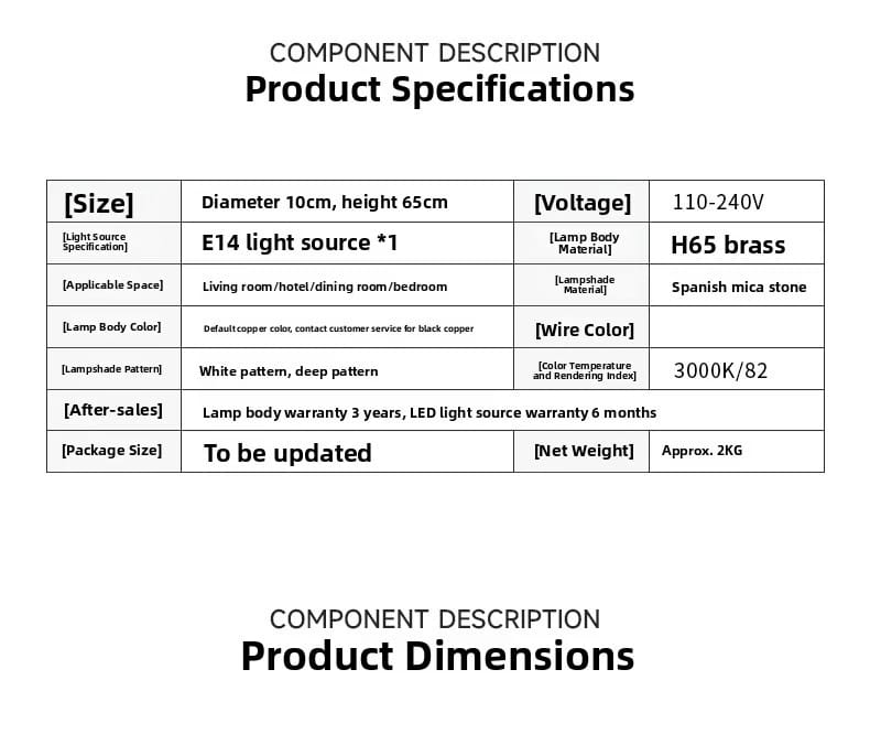 Natural Marble Wall Lamp Modern Brass Wall Light