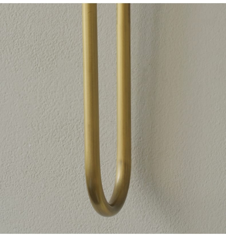 Modern Brass Wall Sconce Minimalist Copper Wall Lamp