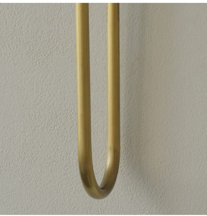 Modern Brass Wall Sconce Minimalist Copper Wall Lamp