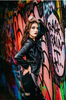 Brown Faux Leather Jacket for Women – Belted Biker Style