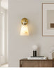 Modern Brass Cloud Stone Wall Lamp Spanish Marble Wall Light