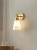 Modern Brass Cloud Stone Wall Lamp Spanish Marble Wall Light