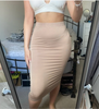 High Waist Long Pencil Skirt