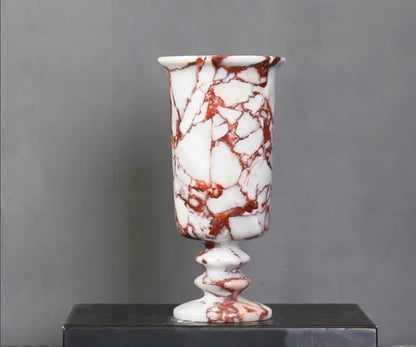 Real Marble Flower Vase for Living Room, Office & Hotel 2