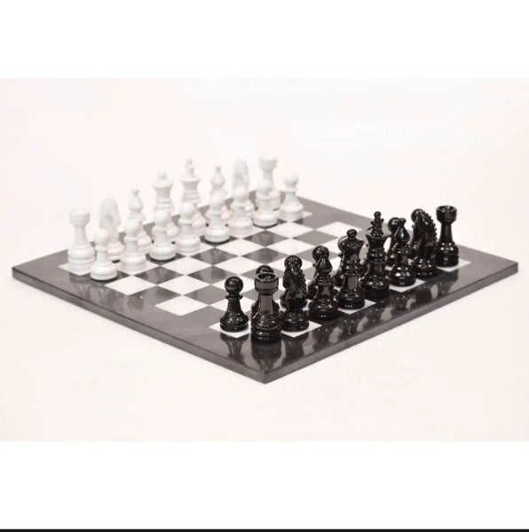 Handmade Marble chess set – Boho Living Room