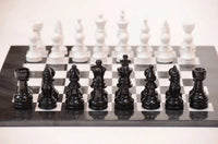 Large Handcrafted Marble Chess Set