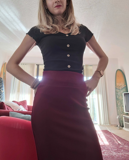 business casual pencil skirts