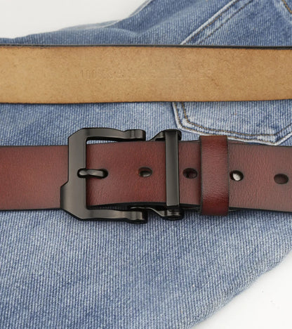 Genuine leather belts for men dress pants