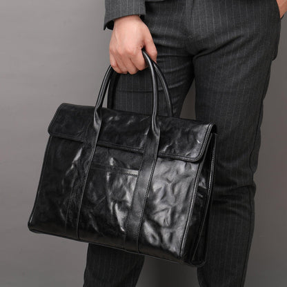 Men’s Leather Business Briefcase Laptop Bag 3