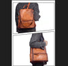 Real Leather Travelling Backpack